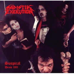 Sadistik Exekution / Doomed And Disgusting Suspiral Demo 1991 / Murder In The Dark Vinyl 7" USED