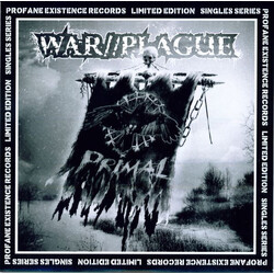 War//Plague Primal USED VINYL 7INCH SINGLE 45 RPM LIMITED EDITION