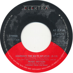 Peabo Bryson Learning The Ways Of Love USED VINYL 7INCH 45 RPM