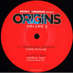 Kevin Saunderson Origins Volume 3 USED VINYL 12INCH 33 S RPM