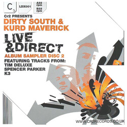 Various Live & Direct - Album Sampler Disc 2 USED VINYL 12INCH LIMITED EDITION SAMPLER 33 S RPM