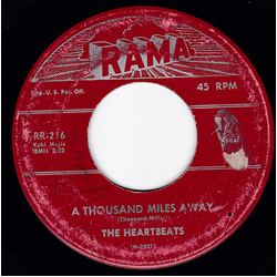 The Heartbeats A Thousand Miles Away / Oh Baby Don't Vinyl 7" USED