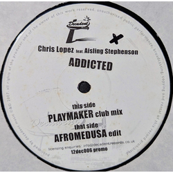 Kris Lopez / Aisling Stephenson Addicted Remixes USED VINYL 12INCH