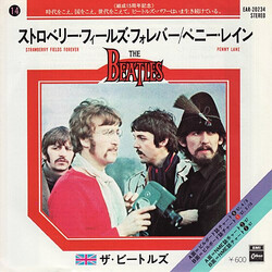The Beatles ¹ÈíÙêüûգüëº ûթìÐü = Strawberry Fields Forever / ÚËüûì¤ó  = Penny Lane USED VINYL 7INCH 45 RPM SINGLE REISSUE