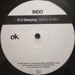 Indo R U Sleeping USED VINYL 12INCH