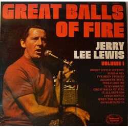 Jerry Lee Lewis Great Balls Of Fire (Volume 1) Vinyl LP USED