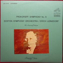 Sergei Prokofiev / Boston Symphony Orchestra / Erich Leinsdorf Symphony No. 5 Vinyl LP USED