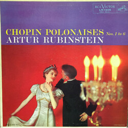 Frédéric Chopin / Arthur Rubinstein Chopin Polonaises Nos. 1 To 6 Vinyl LP USED