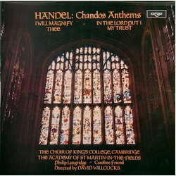 Georg Friedrich Händel / The King's College Choir Of Cambridge / The Academy Of St. Martin-in-the-Fields / Philip Langridge / Caroline Friend / David 