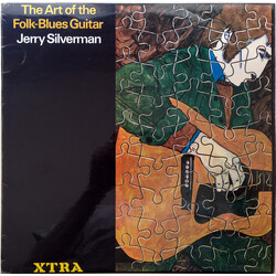 Jerry Silverman The Art Of The Folk-Blues Guitar Vinyl LP USED