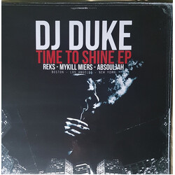 DJ Duke (2) Time To Shine USED VINYL 12INCH 33 S RPM EP LIMITED EDITION