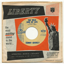 Tommy Quickly The Wild Side Of Life / Forget The Other Guy USED VINYL 7INCH 45 RPM PROMO