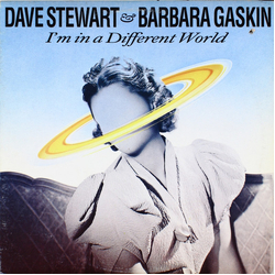Dave Stewart & Barbara Gaskin I'm In A Different World Vinyl 12" USED