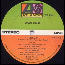Goody Goody #1 Dee Jay VINYL 12" USED