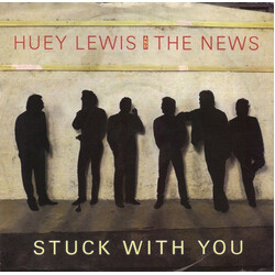 Huey Lewis & The News Stuck With You USED VINYL 7INCH 45 RPM SINGLE