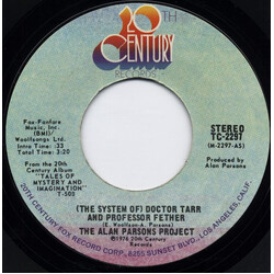The Alan Parsons Project (The System Of) Doctor Tarr And Professor Fether USED VINYL 7INCH 45 RPM SINGLE STYRENE