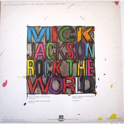 Mick Jackson Rock The World (No Other Girl) USED VINYL 12INCH PROMO