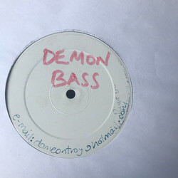 Unknown Artist Demon Bass USED VINYL 12INCH 45 RPM WHITE LABEL