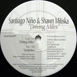 Santiago Niño / Shawn Mitiska Driving Miles USED VINYL 12INCH
