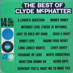 Clyde McPhatter The Best of Clyde McPhatter Vinyl LP USED