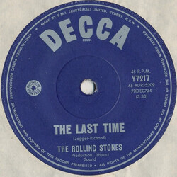 The Rolling Stones The Last Time USED VINYL 7INCH 45 RPM SINGLE