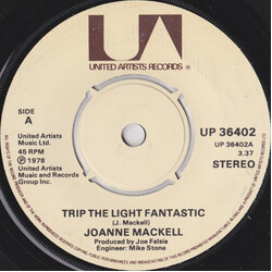 Joanne Mackell Trip The Light Fantastic USED VINYL 7INCH 45 RPM SINGLE