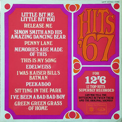 Unknown Artist Hits '67 Vinyl LP USED