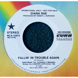 Diana Rae Fallin' In Trouble Again USED VINYL 7INCH 45 RPM PROMO