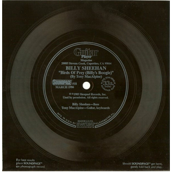Billy Sheehan / Steve Morse Untitled Flexi-disc USED