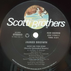 James Brown How Do You Stop / Goliath Vinyl 12" USED