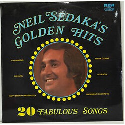 Neil Sedaka Neil Sedaka's Golden Hits Vinyl LP USED