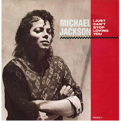Michael Jackson I Just Can't Stop Loving You USED VINYL 7INCH 45 RPM SINGLE