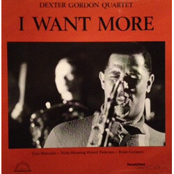Dexter Gordon Quartet I Want More Vinyl LP USED