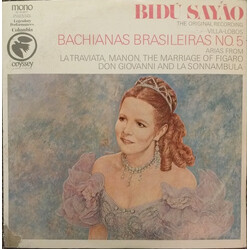 Bidú Sayão Bachianas Brasileiras No.5 Vinyl LP USED
