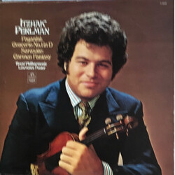 Itzhak Perlman / Niccolò Paganini / Pablo de Sarasate / The Royal Philharmonic Orchestra / Lawrence Foster Concerto No. 1 In D / Carmen Fantasy Vinyl 