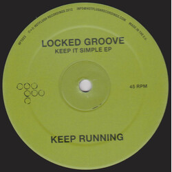 Locked Groove Keep It Simple EP USED VINYL 12INCH 33 S RPM 45 RPM EP