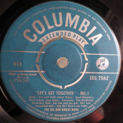 The Big Ben Banjo Band Let's Get Together Vinyl 7" USED