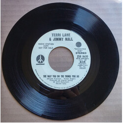 Terri Lane & Jimmy Nall The Way You Do The Things You Do / What We've Got In Common Is Love USED VINYL 7INCH 45 RPM SINGLE PROMO STEREO