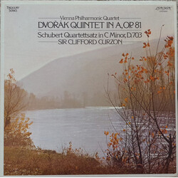 Antonín Dvořák / Franz Schubert / Clifford Curzon / Wiener Philharmonisches Streichquartett Quintet In A, Opus 81 / Quartettsatz In C Minor D.703 Viny