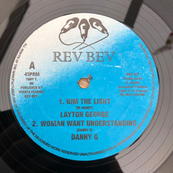 Layton George / Danny G / Indeep Dim The Light Vinyl 12" USED