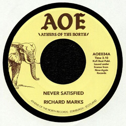 Richard Marks Never Satisfied / Did You Ever Lose Something USED VINYL 7INCH REISSUE