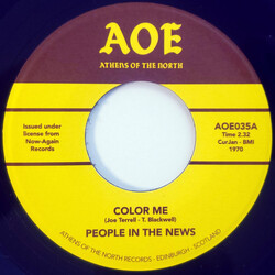 People In The News Color Me USED VINYL 7INCH 45 RPM REISSUE