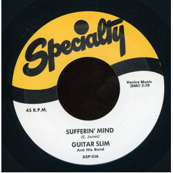 Guitar Slim And His Band Sufferin' Mind / Twenty-Five Lies Vinyl 7" USED
