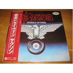 Saxon Wheels Of Steel Vinyl LP USED