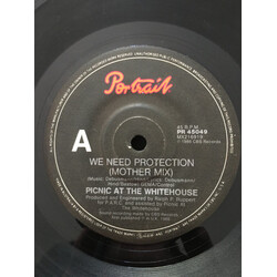 Picnic At The Whitehouse We Need Protection USED VINYL 7INCH 45 RPM SINGLE