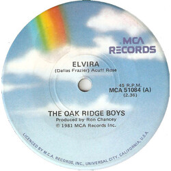 The Oak Ridge Boys Elvira USED VINYL 7INCH 45 RPM SINGLE