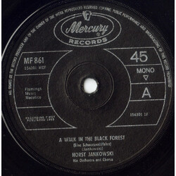 Horst Jankowski / Chor Und Orchester Horst Jankowski A Walk In The Black Forest USED VINYL 7INCH 45 RPM MONO