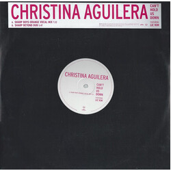 Christina Aguilera / Lil' Kim Can't Hold Us Down VINYL 12" USED