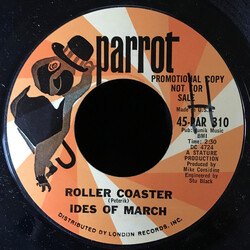 The Ides Of March Roller Coaster USED VINYL 7INCH 45 RPM SINGLE PROMO