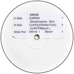 Drive Curfew USED VINYL 12INCH 45 RPM WHITE LABEL